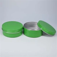 5 ml grön aluminiumburk