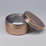 80 ml champagne lätt att bära klockbox i aluminium